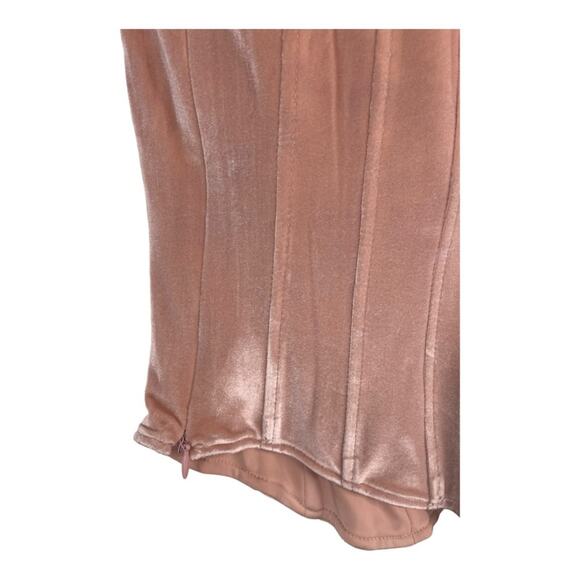 LPA Maddalena Corset Top Crystal Embellished Fringe Western Cowboy Vegas Sz S - Picture 8 of 11